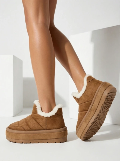 Royalfashion Femei Zoeno cizme scurte a'la cizme de zăpadă