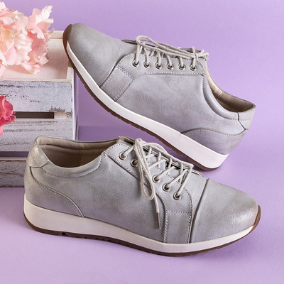 OUTLET Pantofi sport dama gri Theliel - Incaltaminte