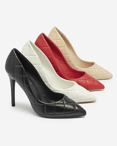 Pantofi matlasați de damă de culoare neagră Duclisa- Footwear