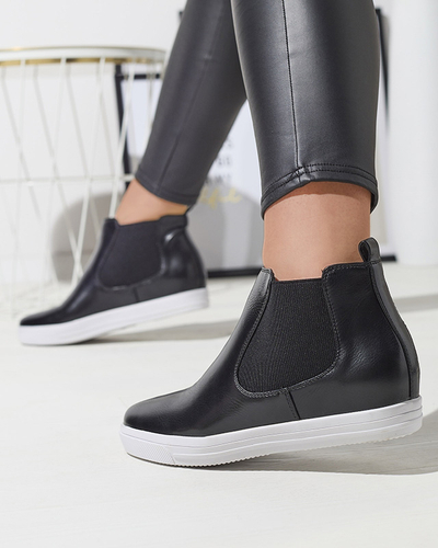 Pantofi de damă cu toc înalt negru Rominoa- Footwear