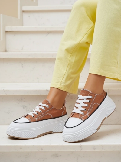Royalfashion Sneakers cu platformă pentru femei Beemes