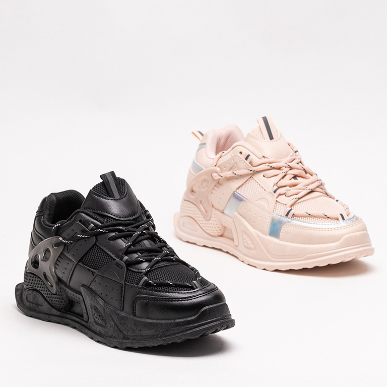 Pantofi sport de damă Toshian negri - Încălțăminte