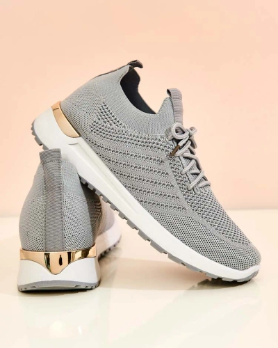 Royalfashion Pantofi sport de damă din material textil Amgent