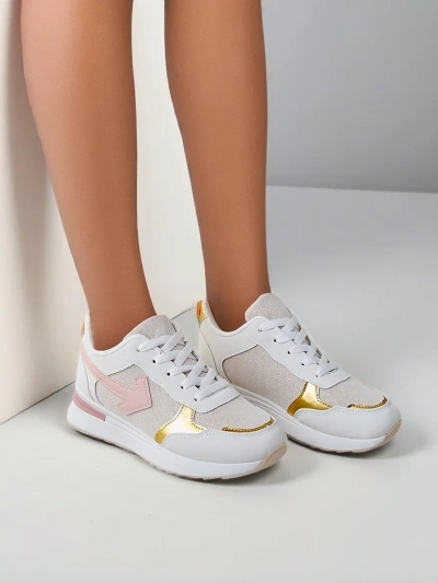 Adidașii sportivi Royalfashion pentru femei cu sclipici Berilane