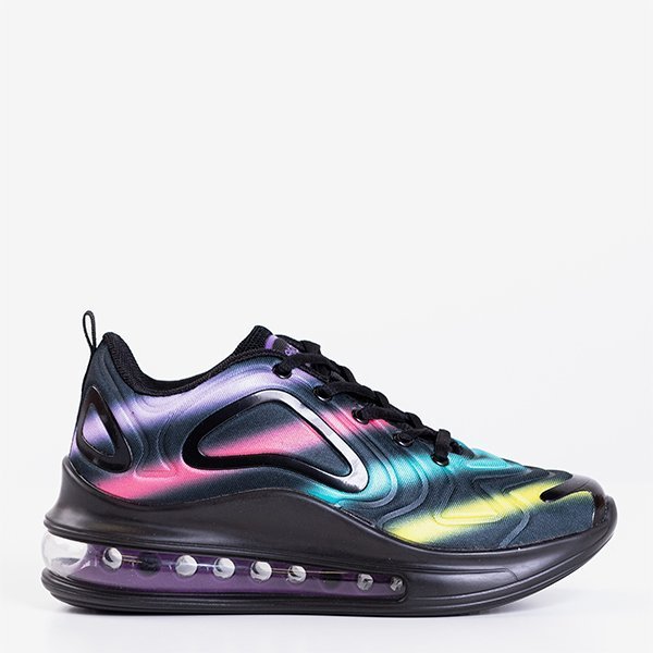 Încălțăminte sport colorată pentru femei, cu talpă transparentă Fusion - Încălțăminte