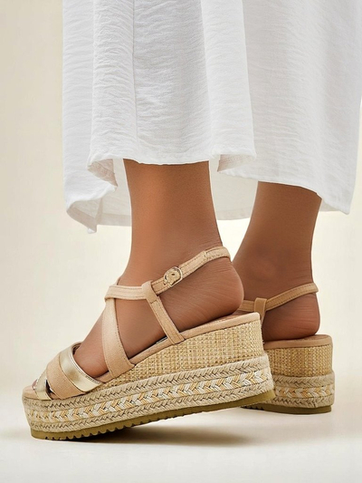Royalfashion Sandale cu platformă pentru femei Eylaas