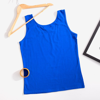 Bluză pentru femei cu cobalt - Îmbrăcăminte