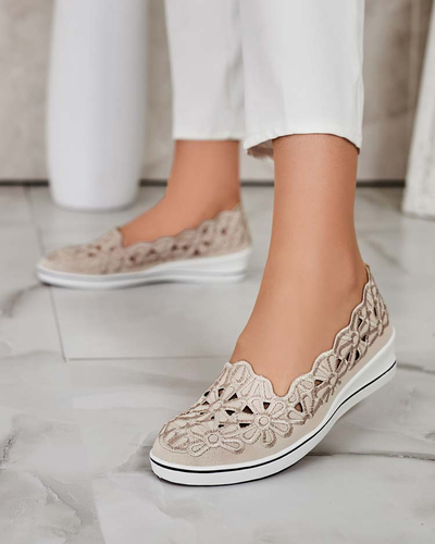 Royalfashion Pantofi demi de damă cu toc mic Dellio
