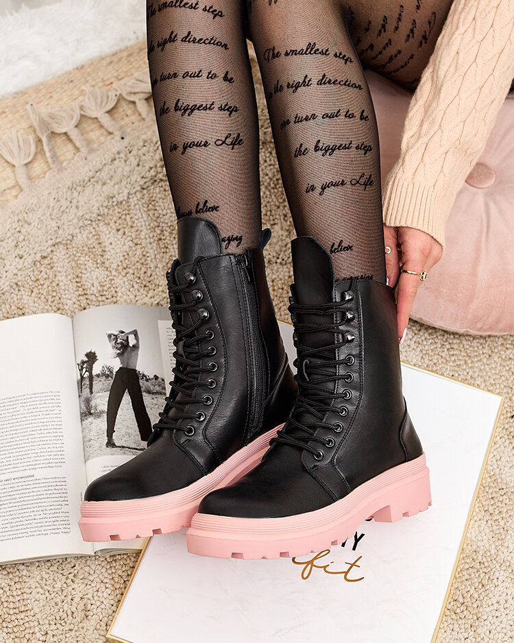 Royalfashion Cizme bagger pentru femei din piele ecologică Vederme