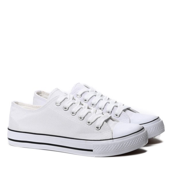 Białe trampki - Obuwie