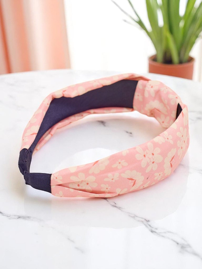 Royalfashion Bentiță de păr cu model floral împletit Florinda