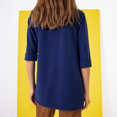 Mantie pentru femei, albastru marin, fără fixare - Îmbrăcăminte