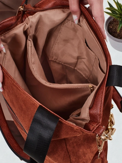 Geantă de damă shopper eco piele întoarsă Twilight Life