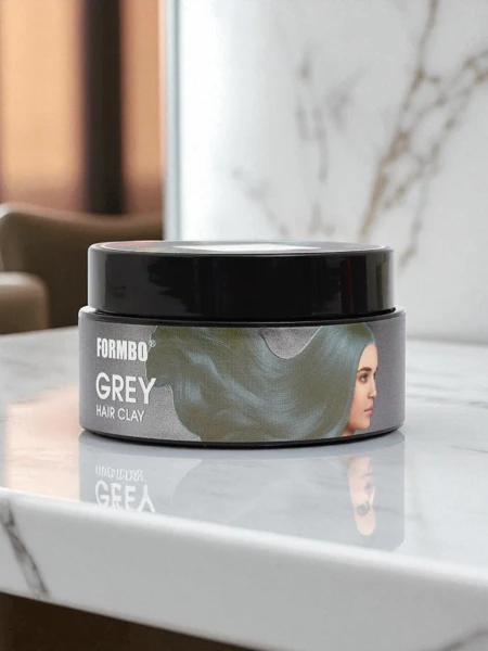 Formbo Grey Styx Argento Grey Hair Clay – glinka la modă pentru păr