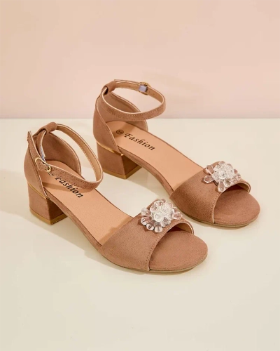 Royalfashion Sandale pentru femei Voleso rhinestone