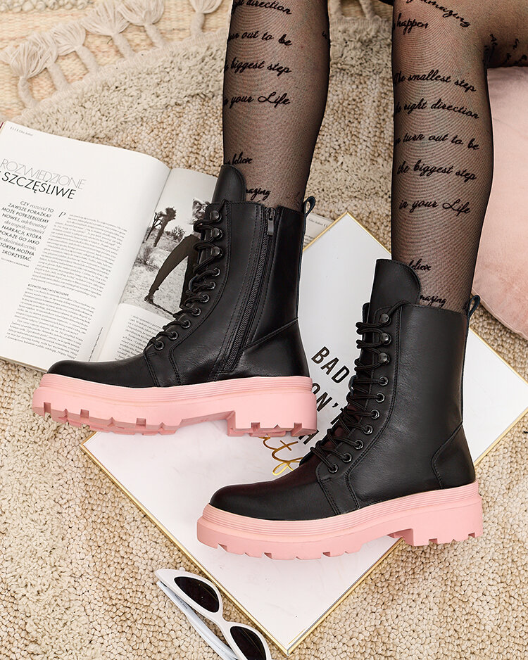 Royalfashion Cizme bagger pentru femei din piele ecologică Vederme