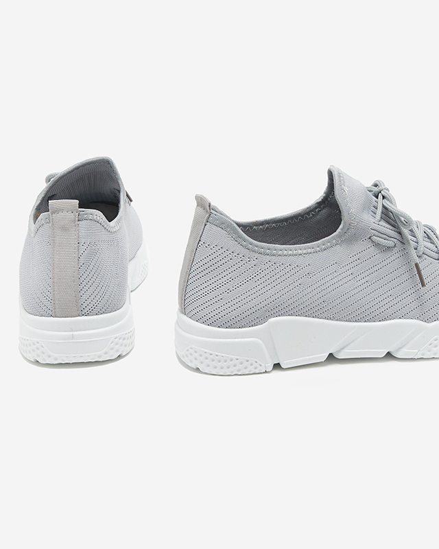 Pantofi sport barbati gri deschis Apoko- Incaltaminte