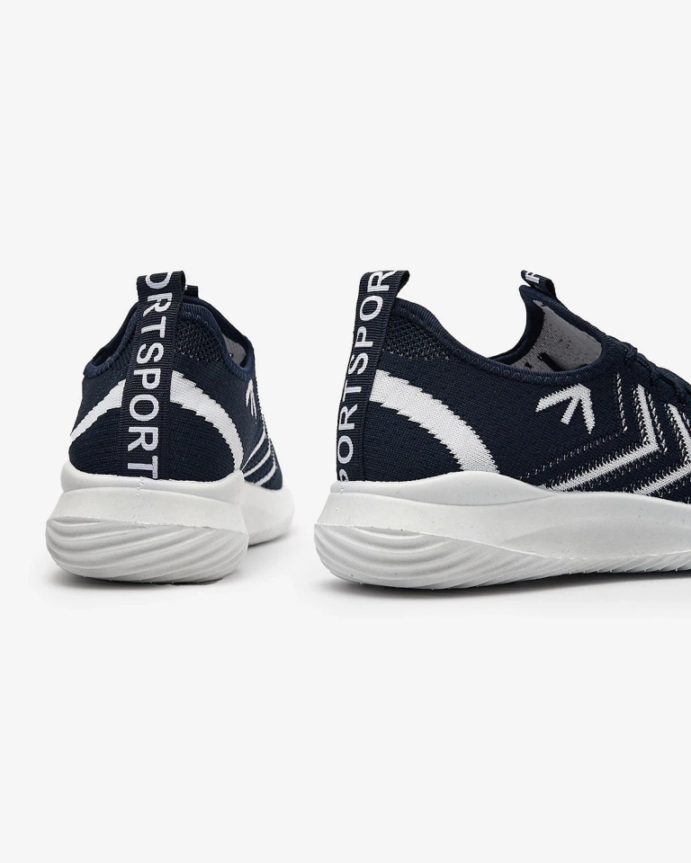 Pantofi sport de damă din material textil de culoare albastru marin Leridis - Încălțăminte