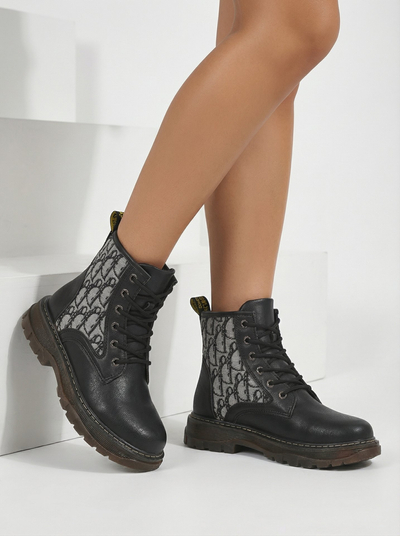 Ghete de damă cu imprimeu Efrioz