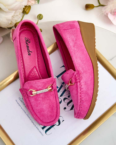 Royalfashion Mocasini de damă eko din piele de căprioară Ewo