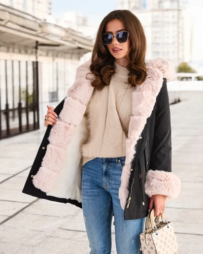 Sacou lung pentru femei Royalfashion