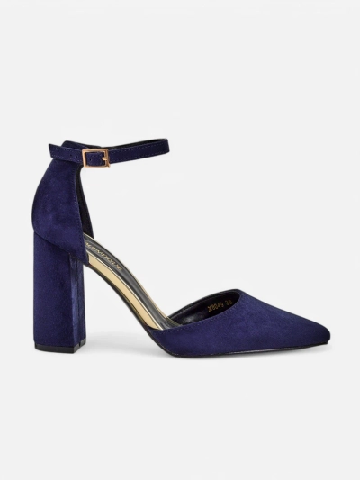 Royalfashion Pantofi cu toc din suede ecologic pentru femei Calde