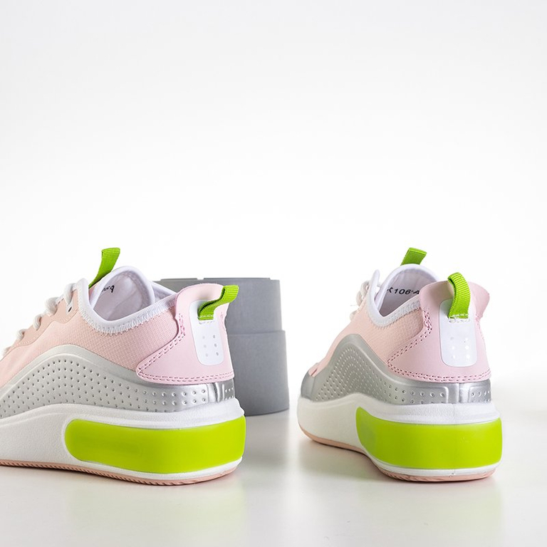 OUTLET Pantofi sport dama roz si gri Tituana - Incaltaminte