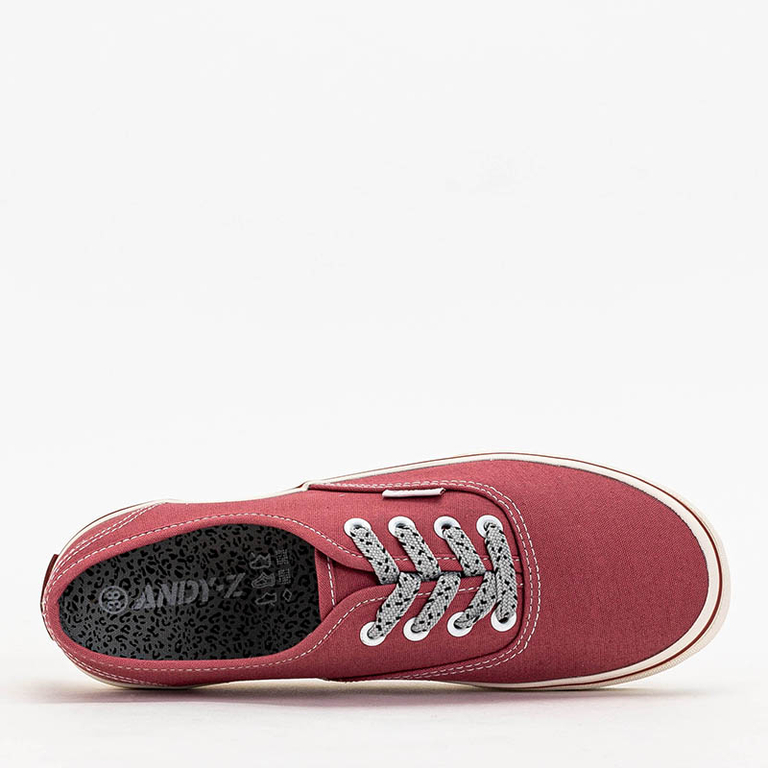 OUTLET Tenisi dama roz inchis Isyia - Incaltaminte