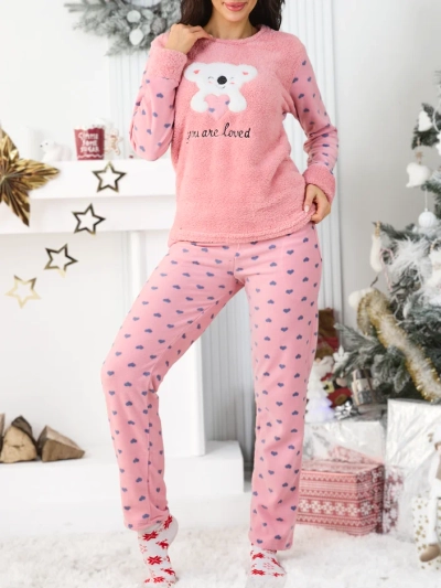 Pijama Royalfashion pentru femei cu urs koala