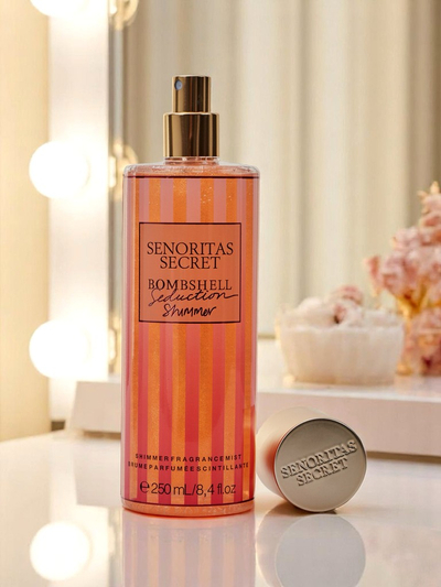 Senoritas Secret Body Mist Seduction Shimmer cu sclipici