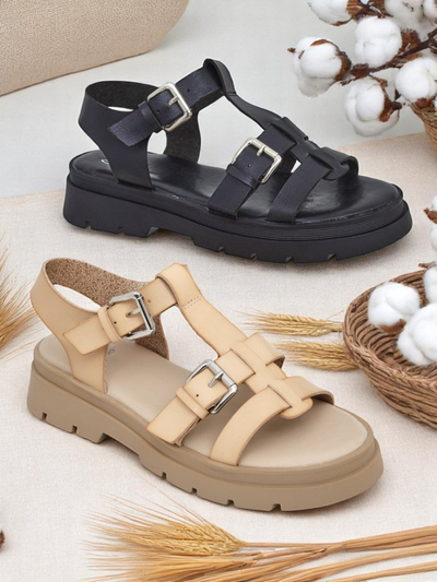 Royalfashion Sandale gladiator pentru femei Oema