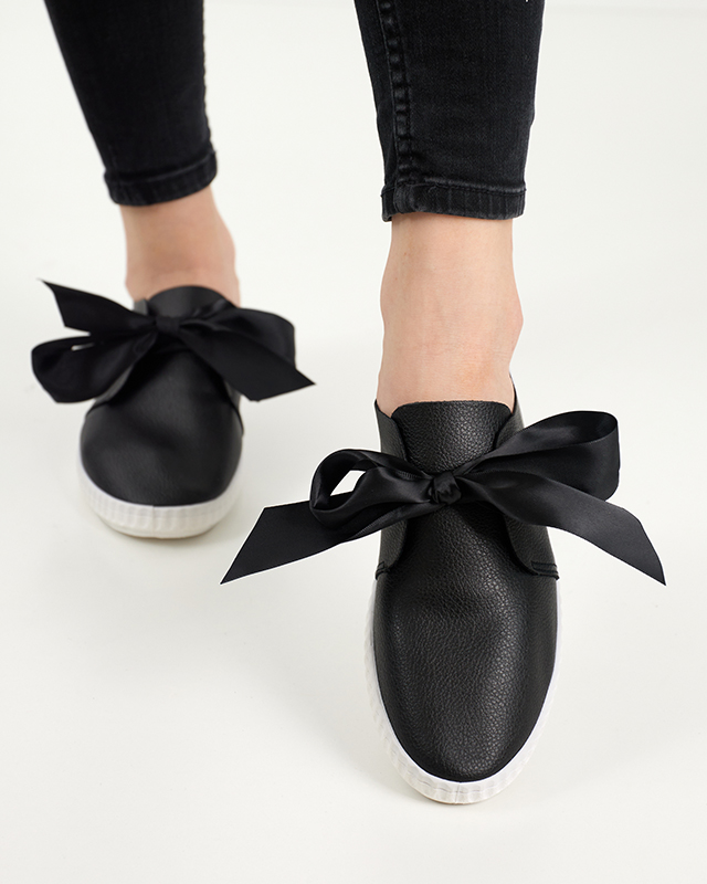 Tenisi de damă negri Samhu - Încălțăminte