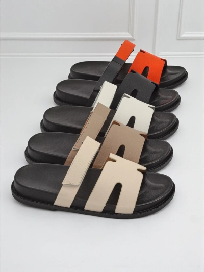 Royalfashion Sandale de damă din piele ecologică ReppiFlex