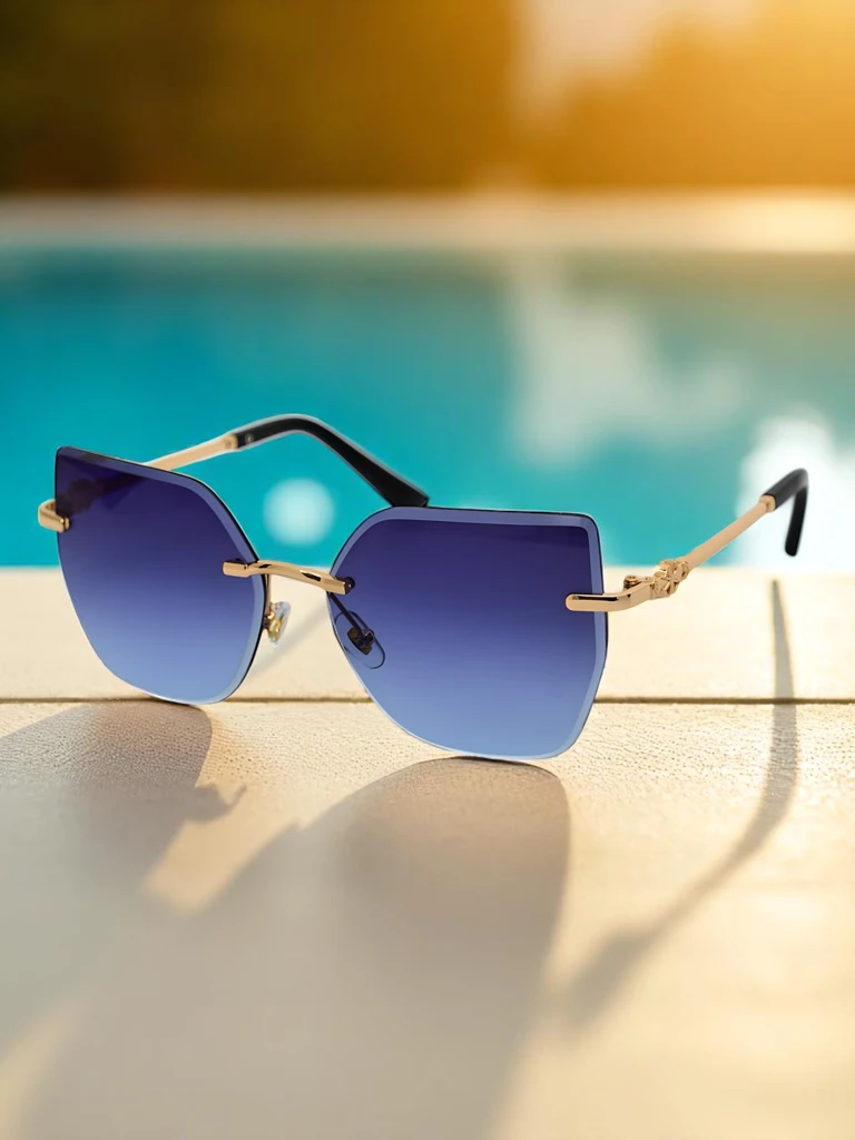 Royalfashion Ochelari de soare aviator pentru femei Avia