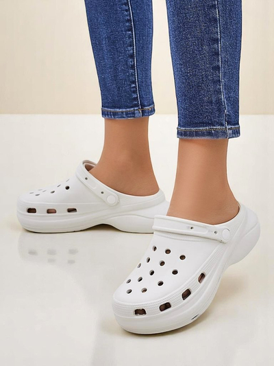 Sandale din cauciuc pentru femei Royalfashion cu decupaje Dellosa