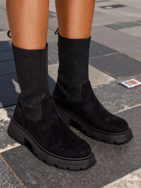 Cizme slip-on pentru femei Royalfashion Derette