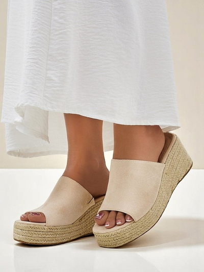 Royalfashion Sandale cu platformă pentru femei Erli Erli