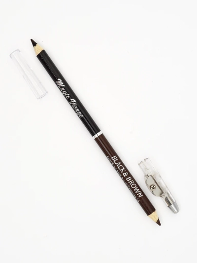 Creion de sprâncene în două tonuri cu ascuțitoare Brow Duo Shade