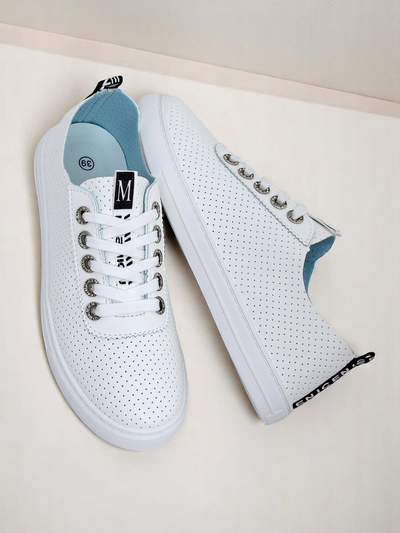 Royalfashion Adidași din eco-piele pentru femei Next Step