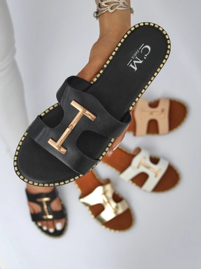 Royalfashion Sandale flat pentru femei Maya Louise