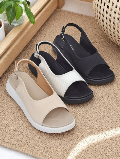 Royalfashion Sandal di hende muher cu suela mas diki Riva