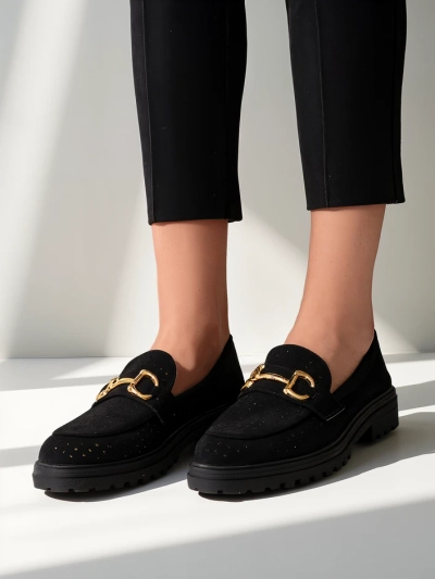 Royalfashion Mocasini perforați pentru femei Besio