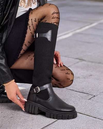 Cizme slip-on pentru femei de la Royalfashion Bizirre