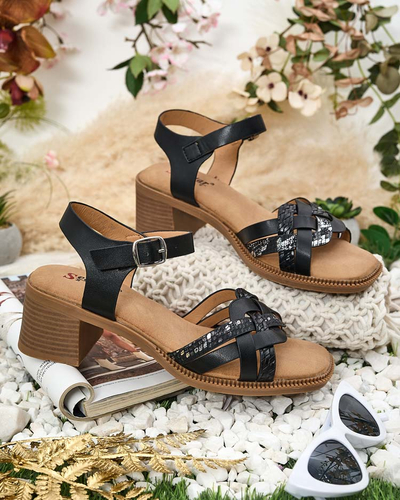 Royalfashion Sandale Hinoff Post pentru femei
