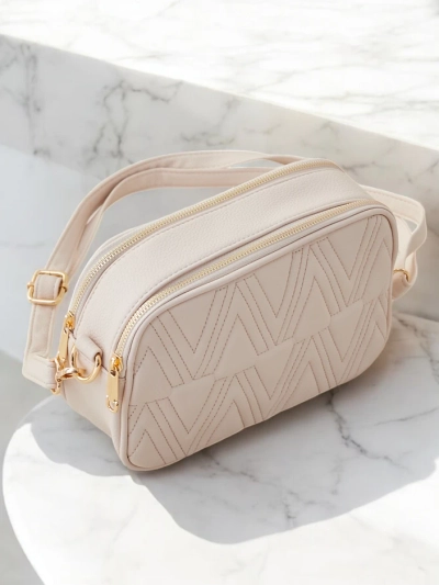 Royalfashion Geantă mică elegantă pentru femei, fabricată din eco piele