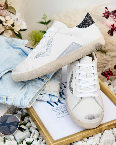 Royalfashion Adidași sport de damă cu ornamente Ginn