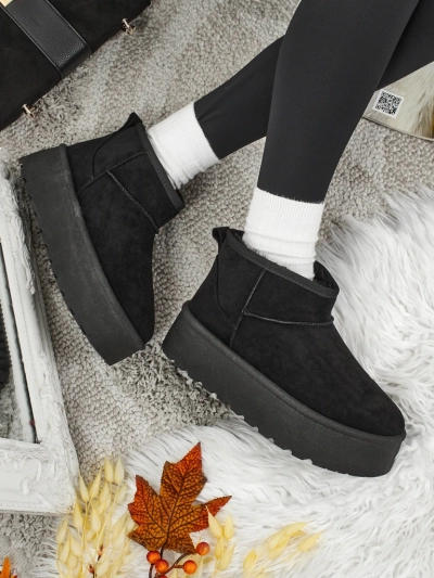 Botine scurte de damă tip snowboots Vespera