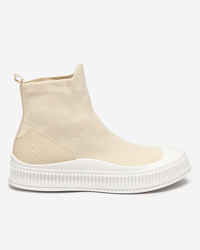 Tenisi Bejoko de damă bej - Încălțăminte