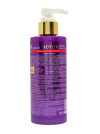 LUXELUX Collagenus Athenia loțiune de corp cu keratină și colagen 200ml