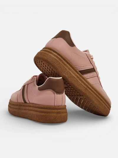 Sneakers Damă Flora Roz Ecologici Sportivi de Vară